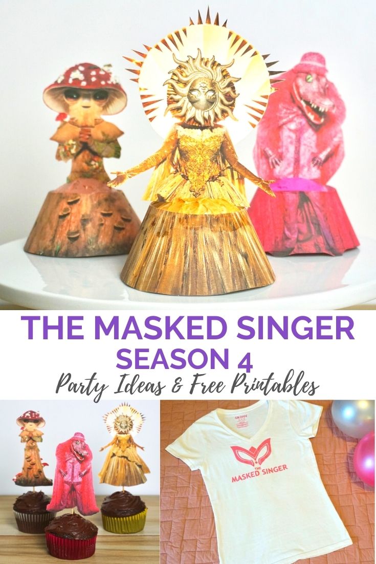 The Masked Singer season 4 party ideas and free printables