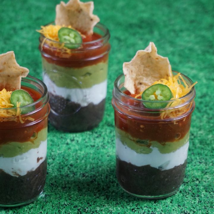 5 layer dip and other Super Bowl snack ideas