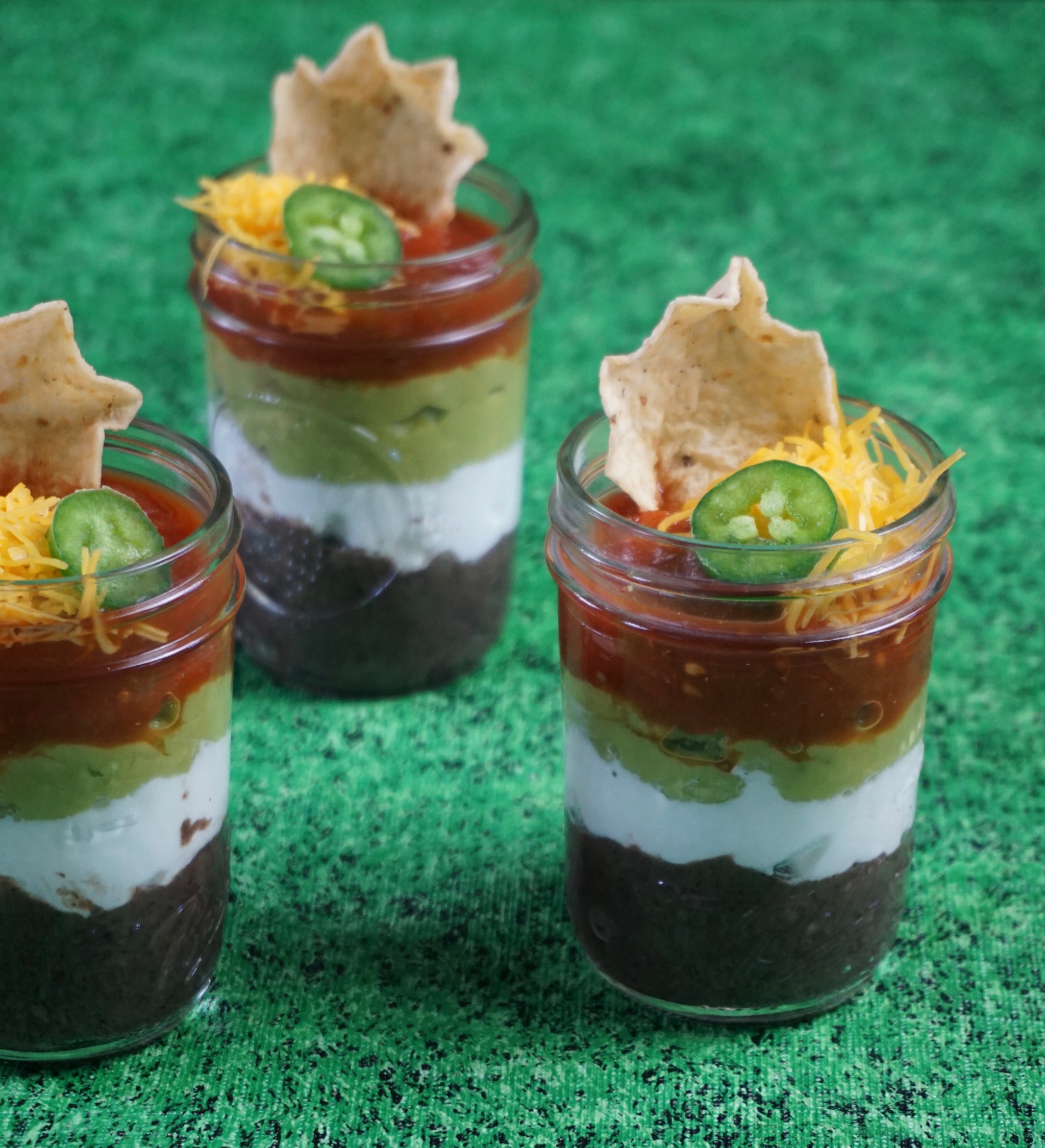 5 layer dip and other Super Bowl snack ideas