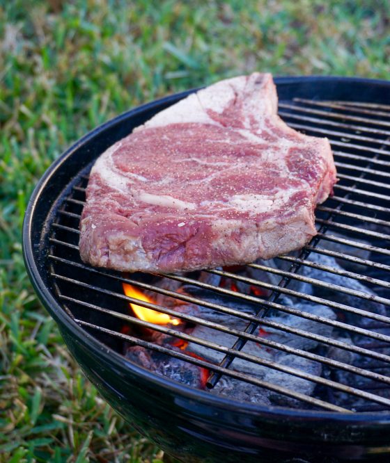 Tips for Grilling with Lump Charcoal and Grilled Steak Tacos with Pineapple Chimichurri