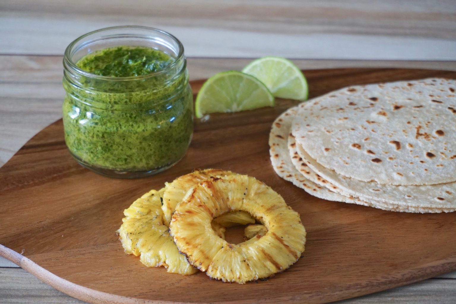 Tips for Grilling with Lump Charcoal and Grilled Steak Tacos with Pineapple Chimichurri