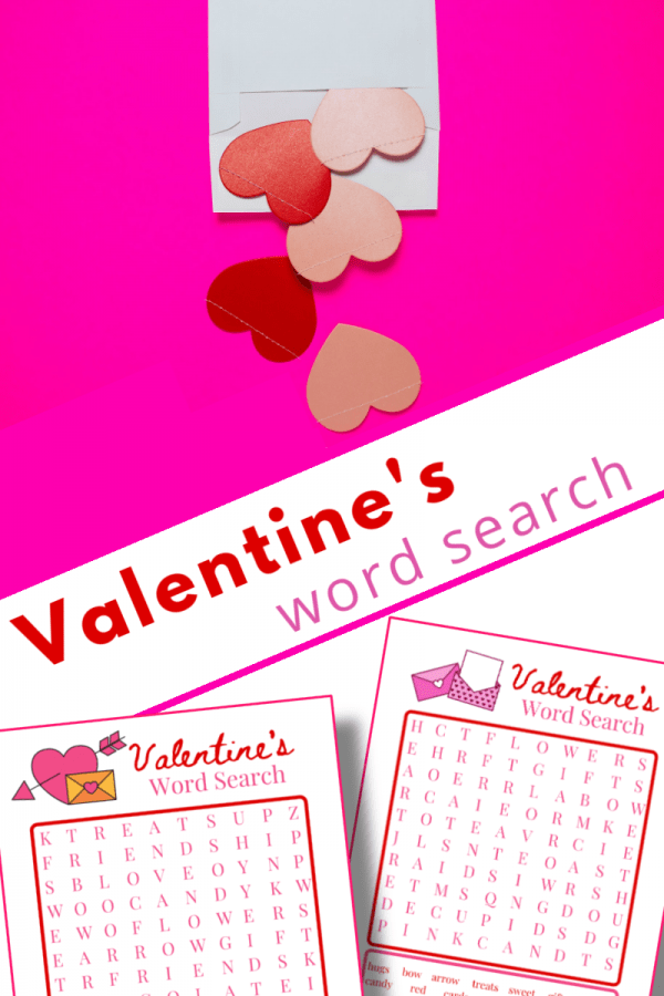 Valentines-Word-Search-v2-600x900, fun Valentine's crafts and activities for kids