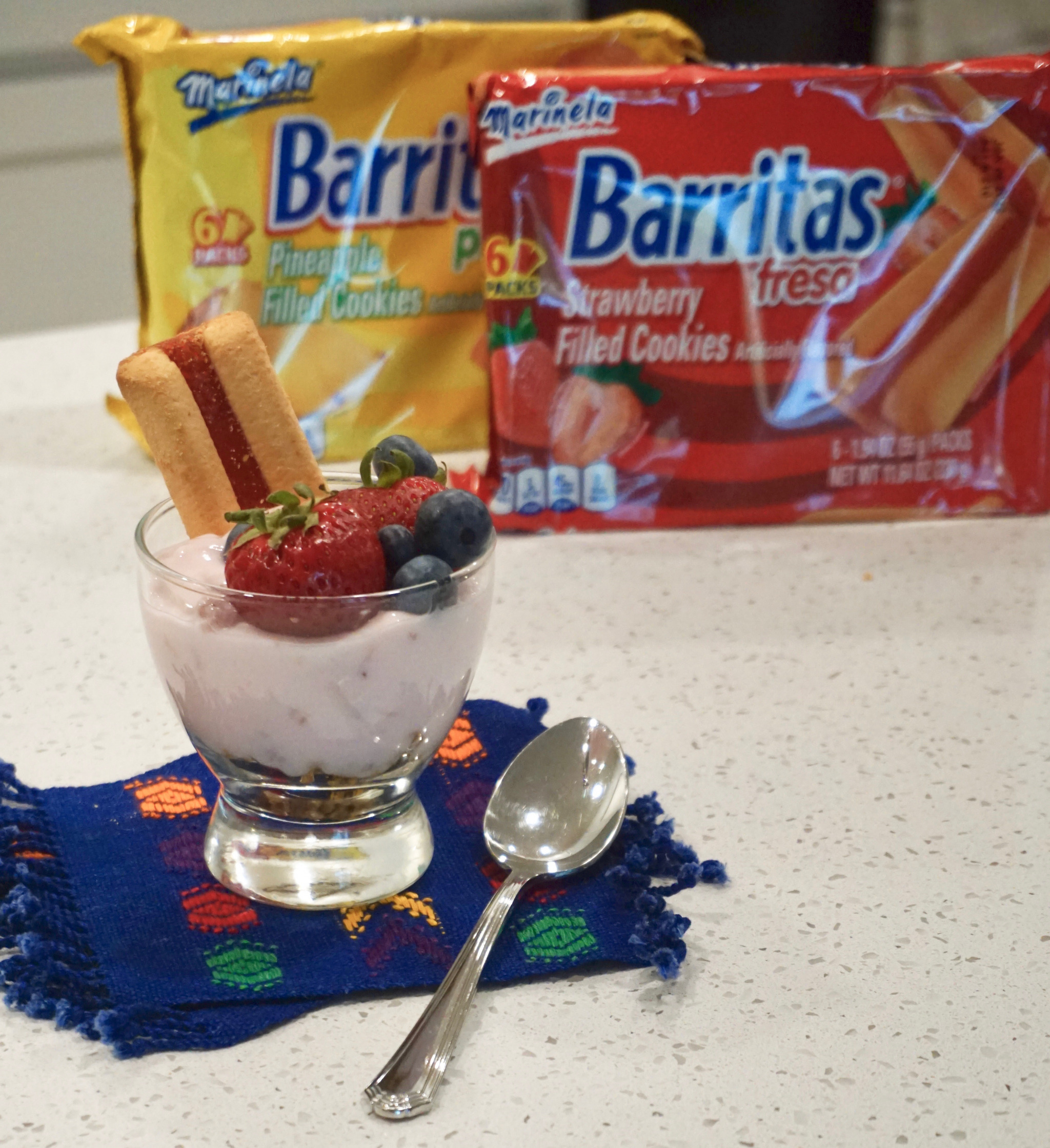 Marinela recipe strawberry parfait