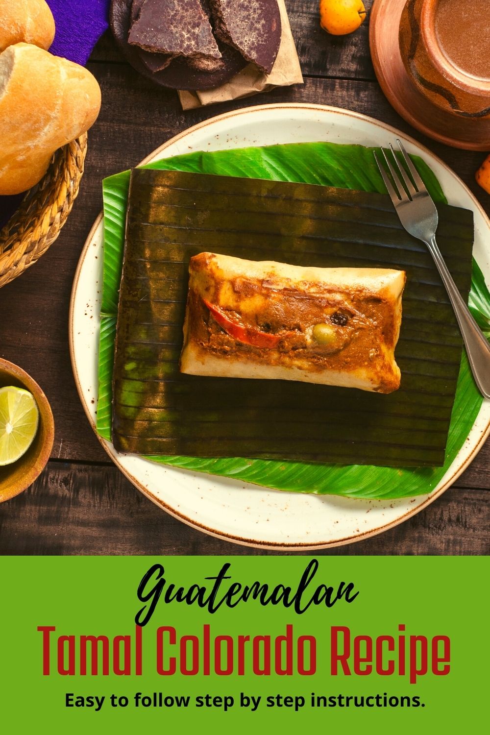 Guatemalan tamal colorado recipe