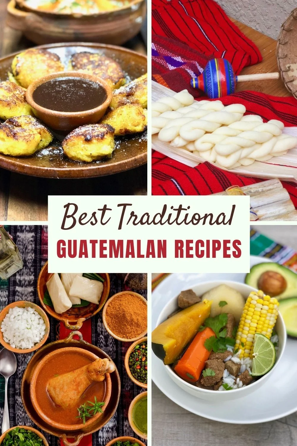 Traditional Guatemalan recipes spread for Independence Day celebrations