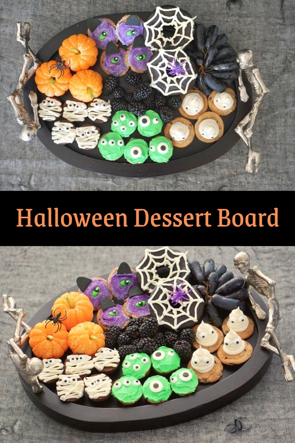 Easy Halloween dessert board