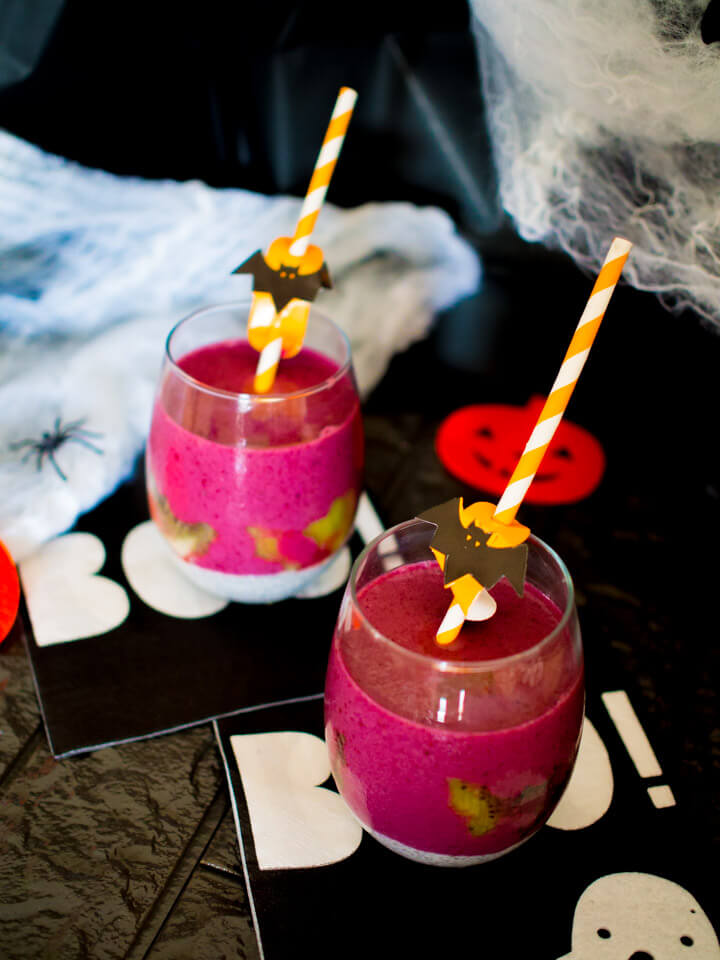 witches-brew-breakfast-smoothie healthy Halloween breakfast idea