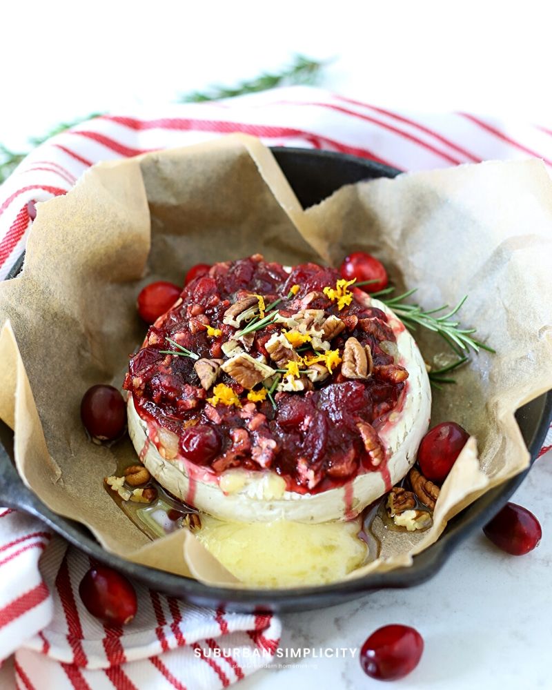 Baked cranberry brie and other leftover cranberry sauce recipes