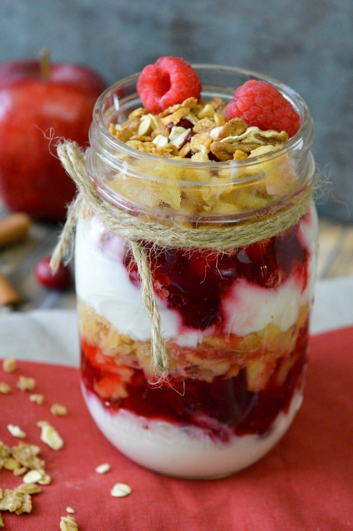 Cranberry apple parfait and other breakfast cranberry sauce recipes
