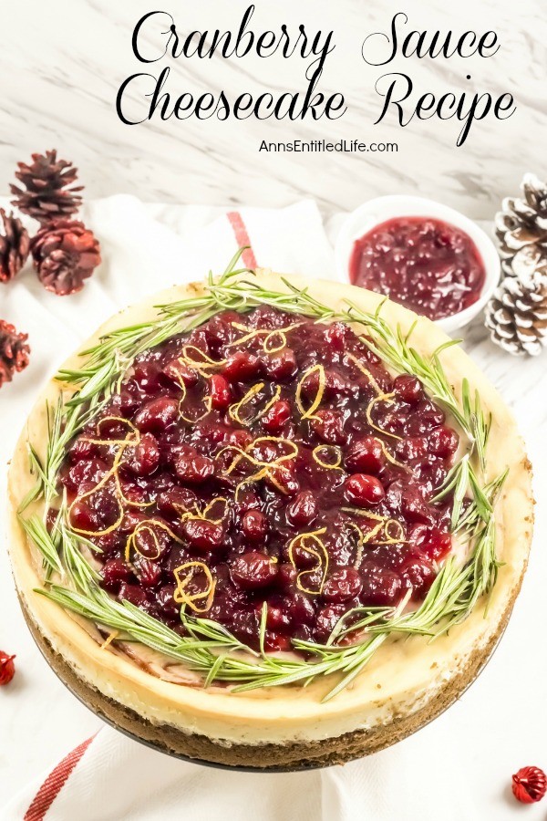 cranberry sauce cheesecake and other easy leftover cranberry sauce desserts