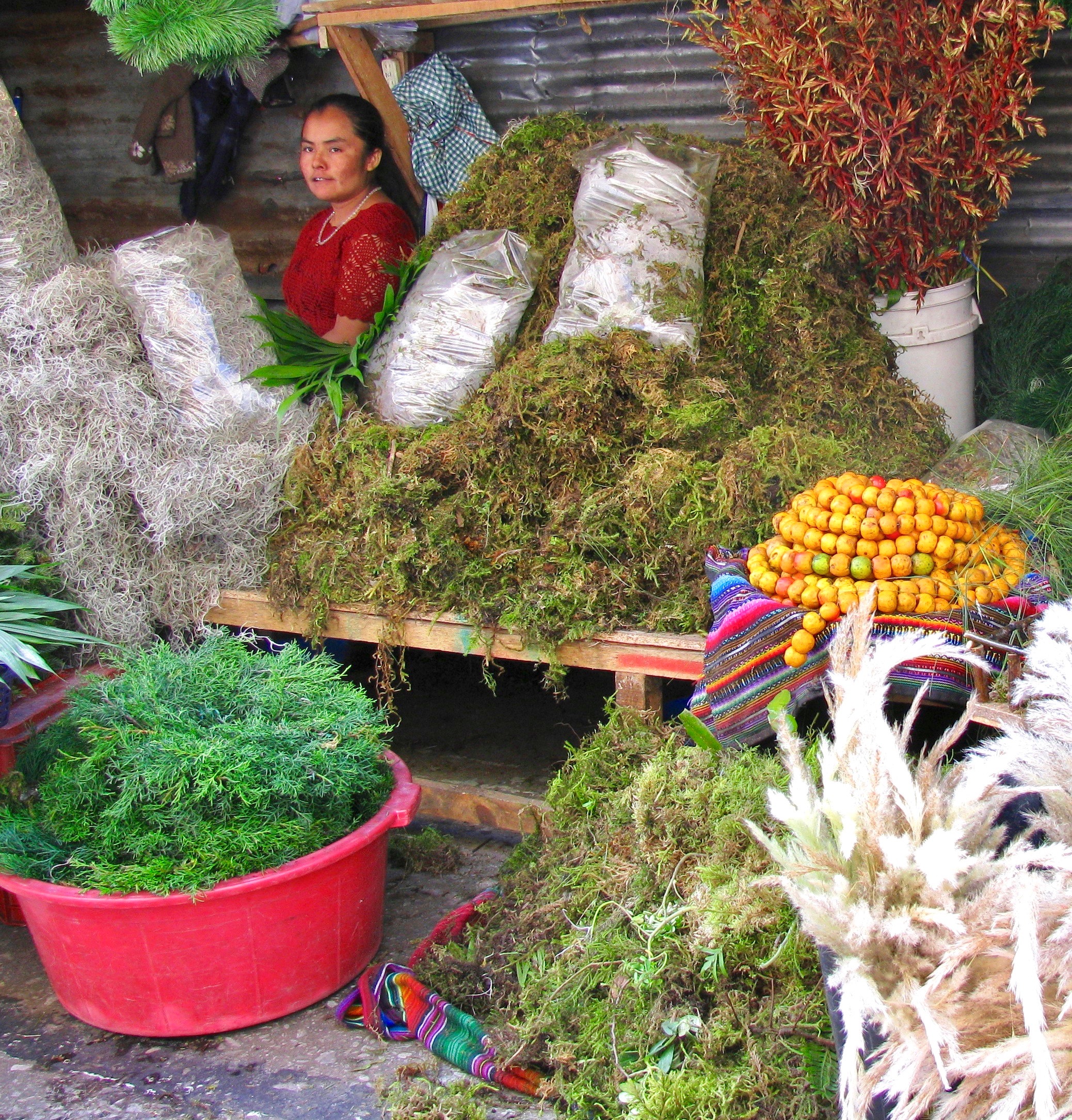 Guatemalan Christmas market, mercado navideño en Guatemala