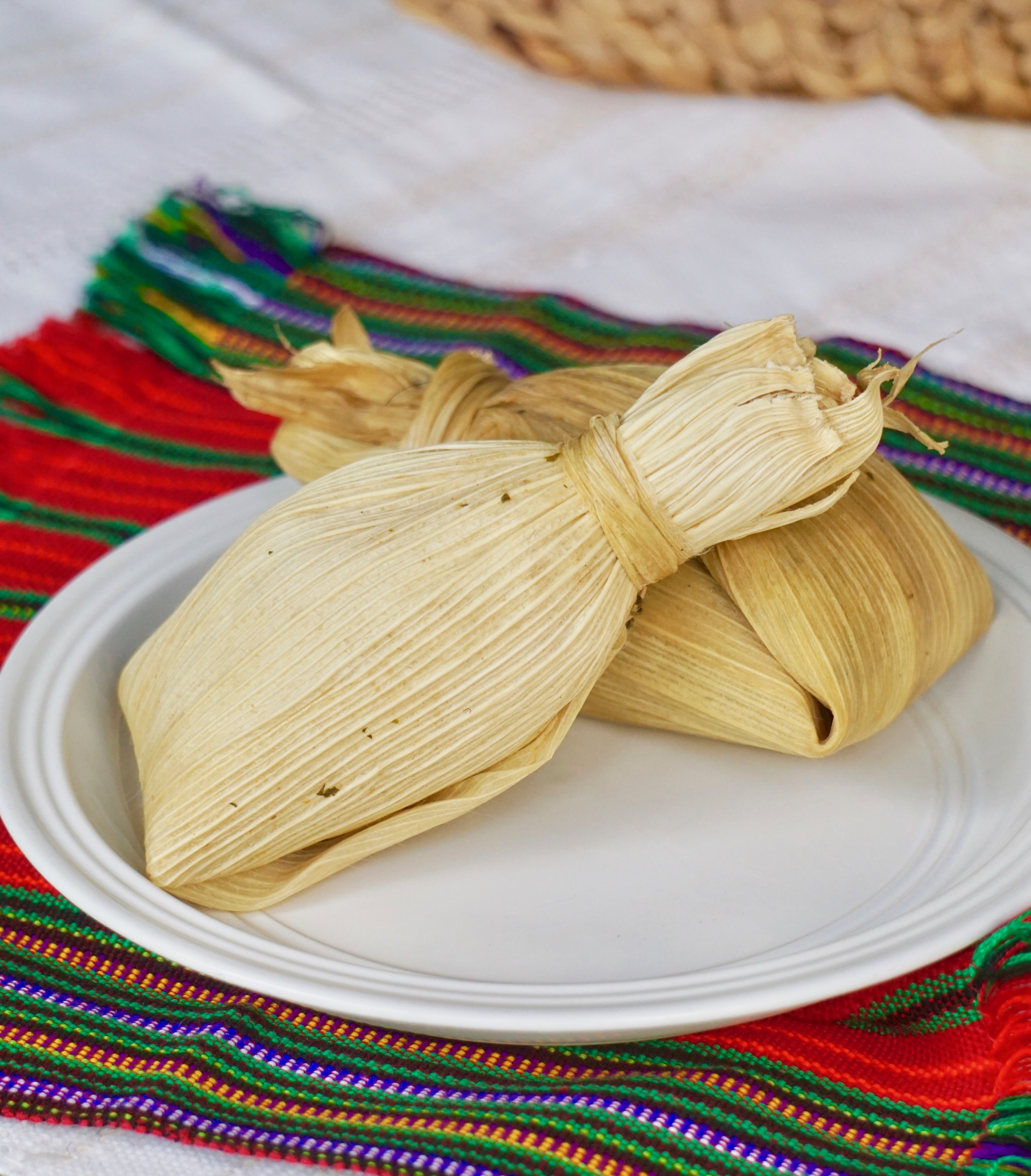 Guatemalan tamales de chipilin