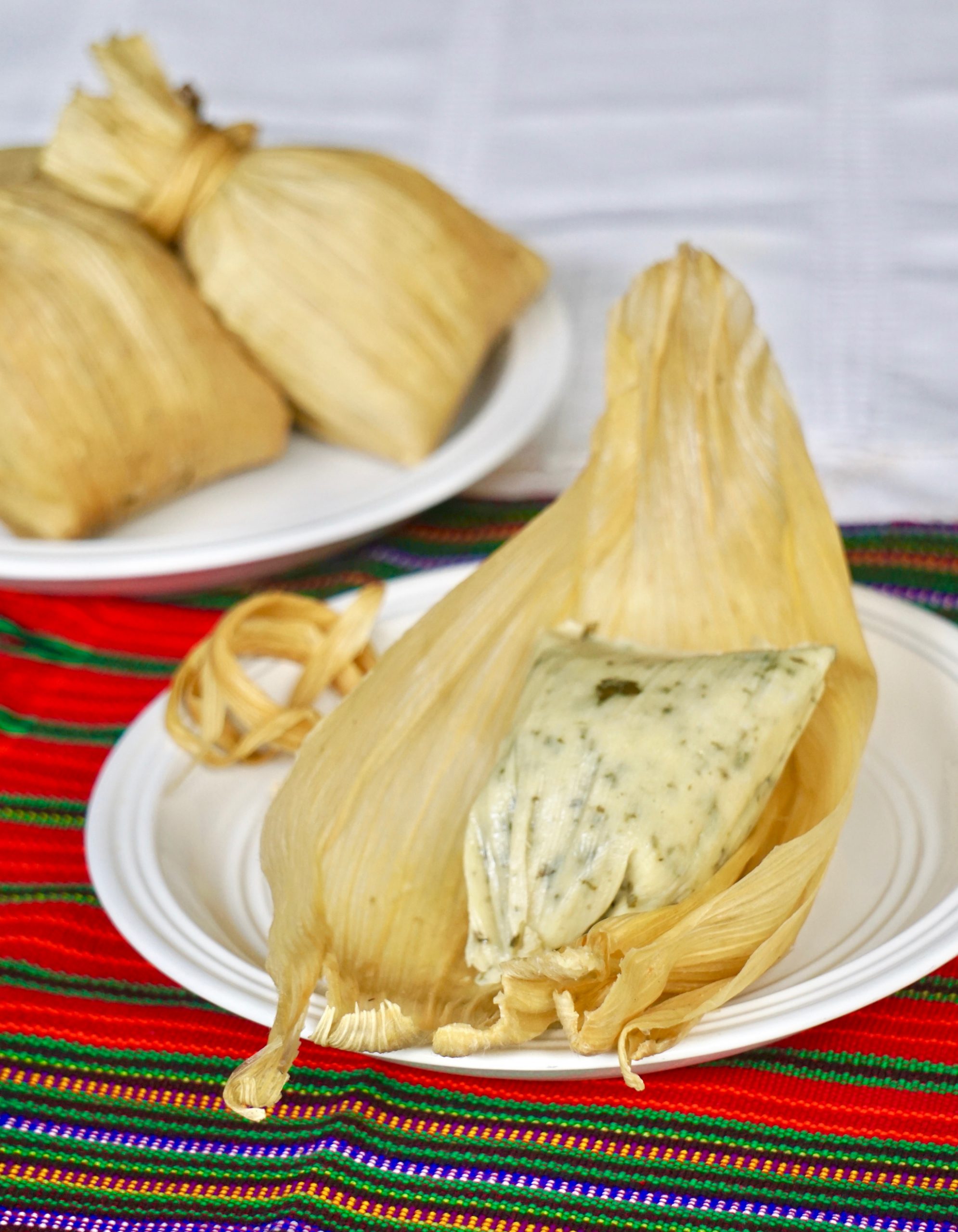 Tamales de chipilin from Guatemala