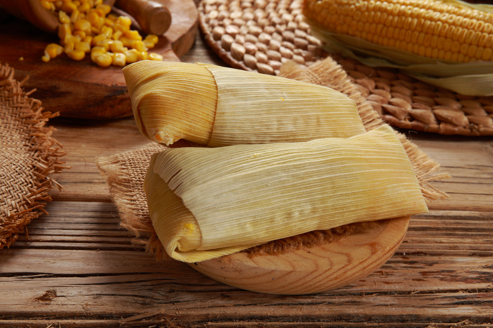 Guatemalan sweet corn tamales