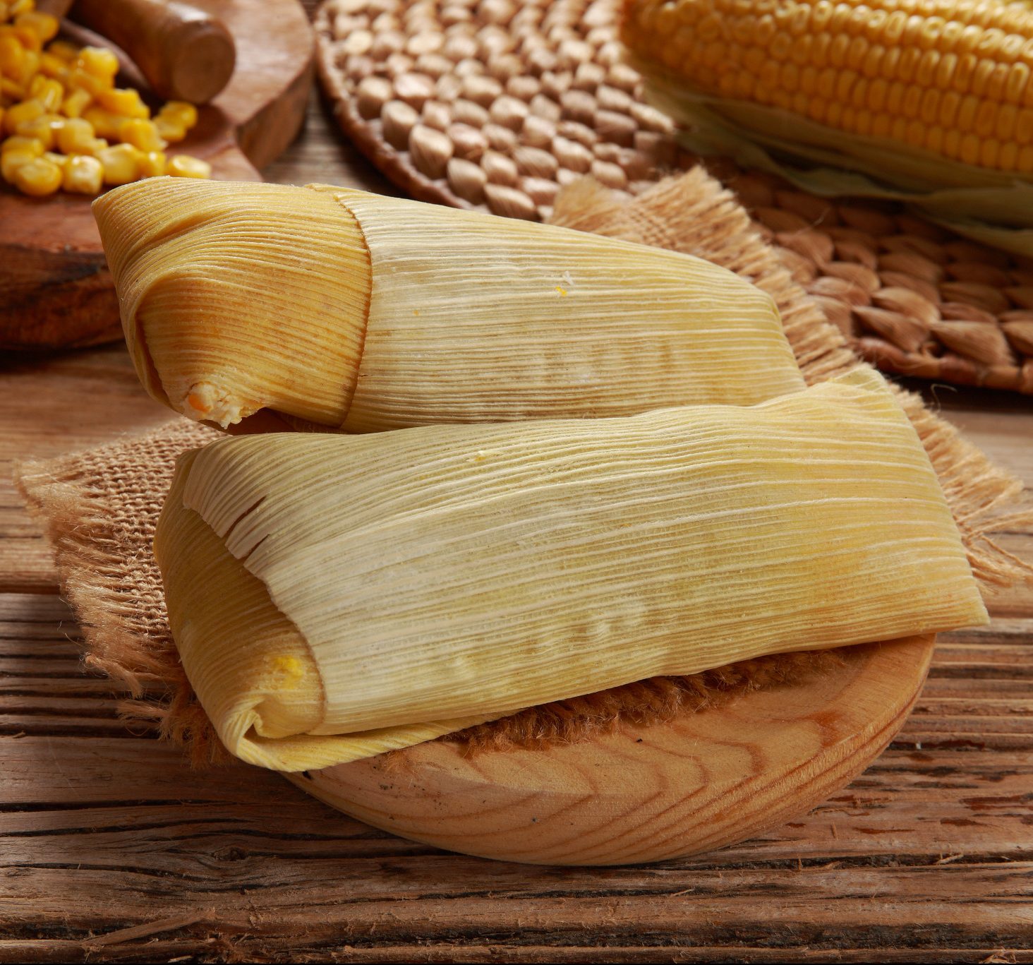 Guatemalan tamalitos de elote