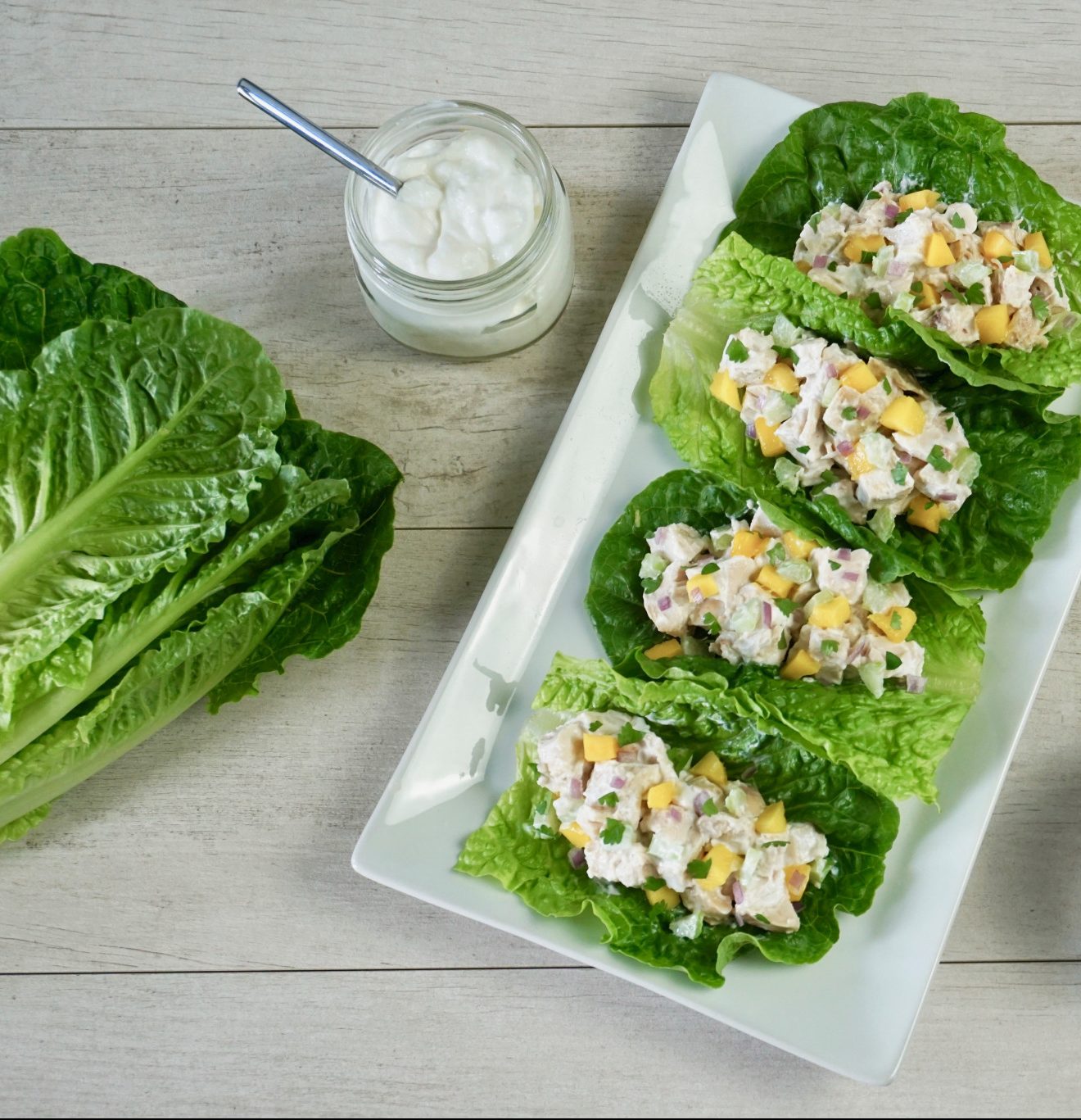 best chicken salad lettuce wraps