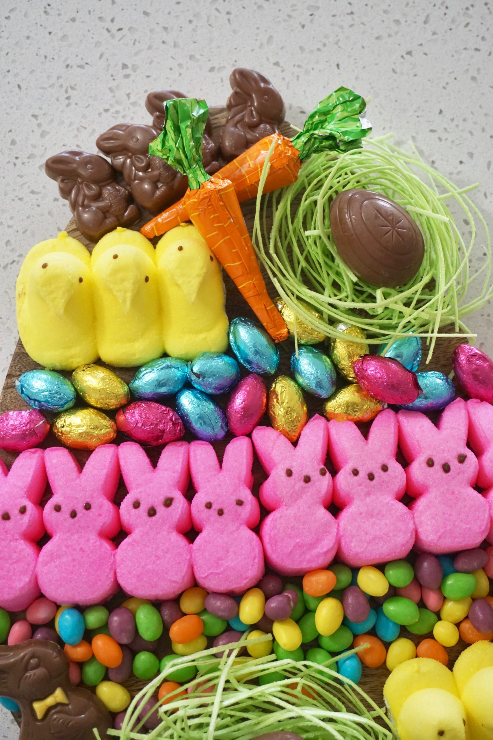 How to make an Easter candy tray