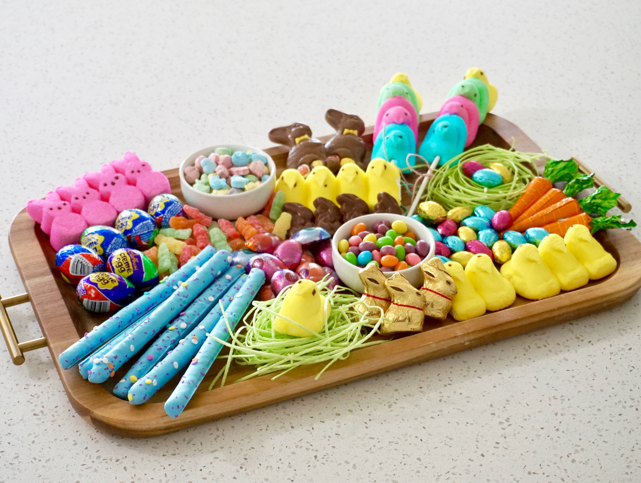 Easter candy tray inspiration