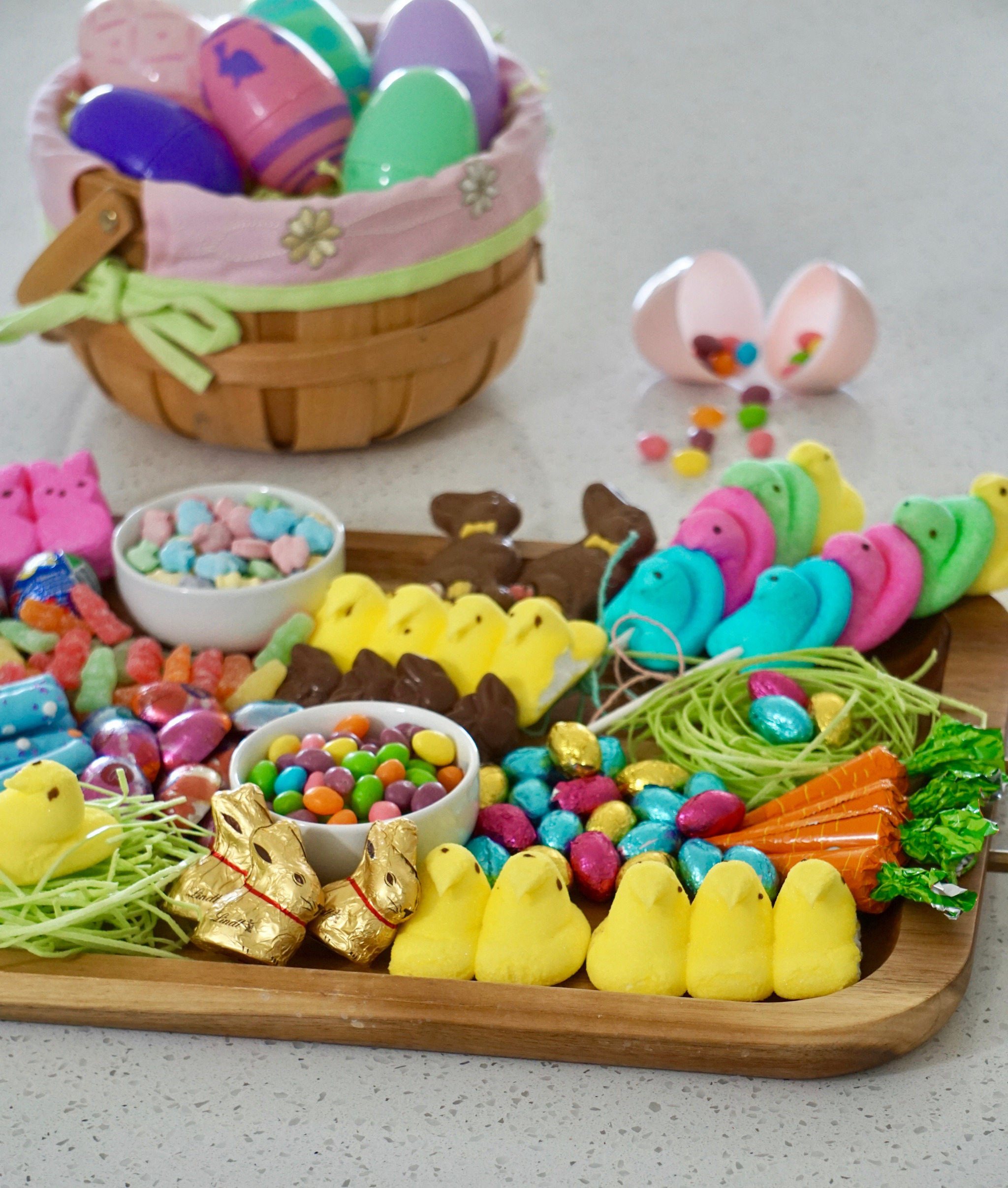 How to make a candy platter for Easter