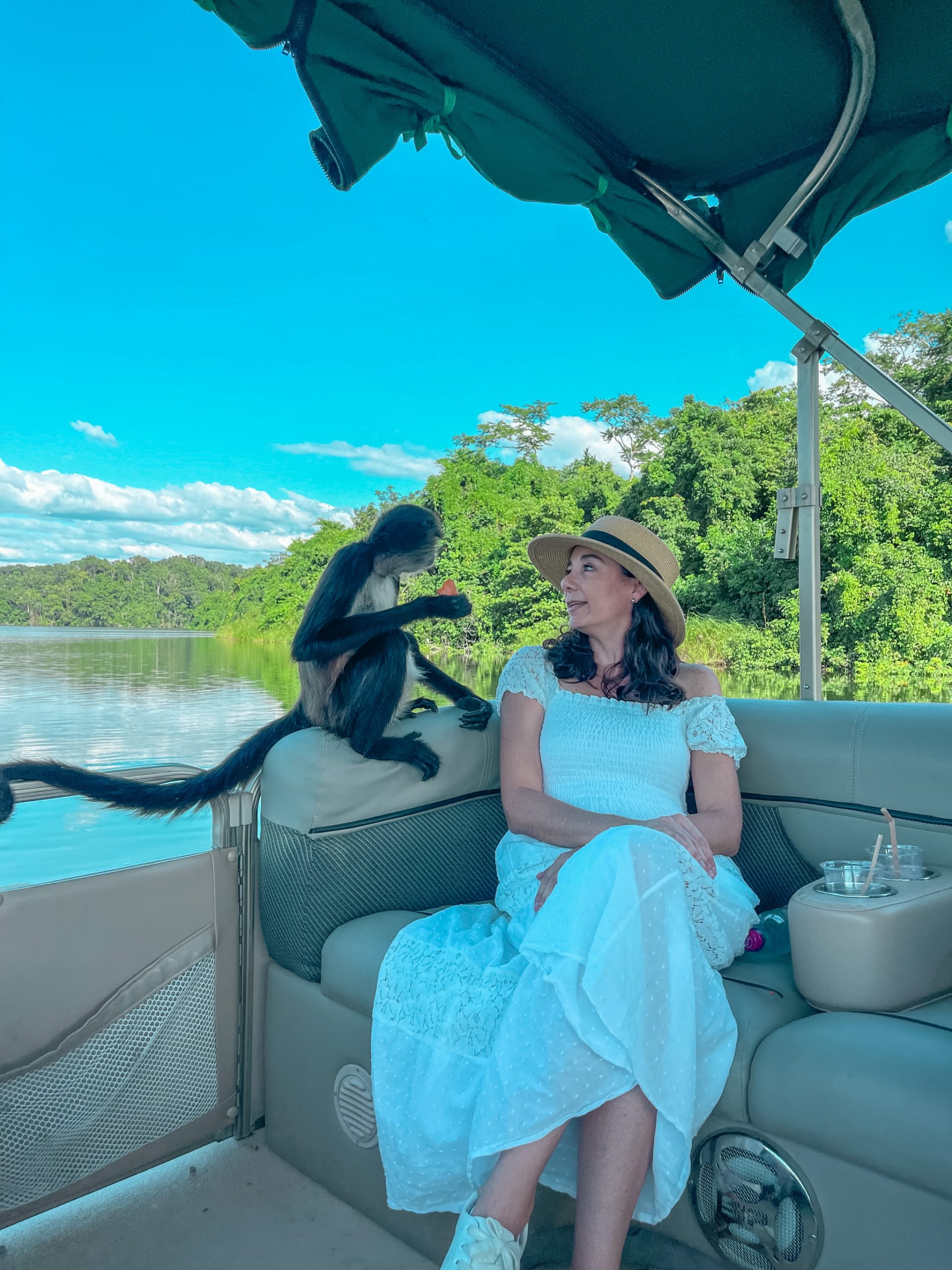 Monkey tour at Boutique Hotel Las Lagunas near Tikal