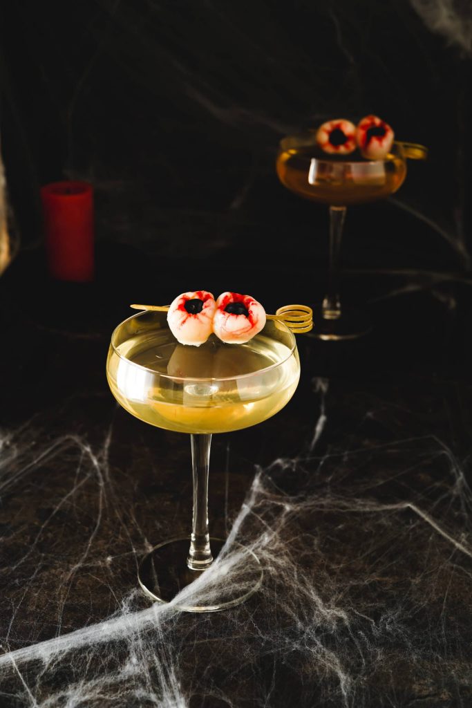 Bloody Eye Martini Easy Halloween Cocktail