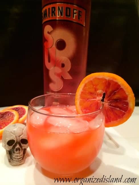 Spooky Fuzzy Navel Halloween cocktail recipes