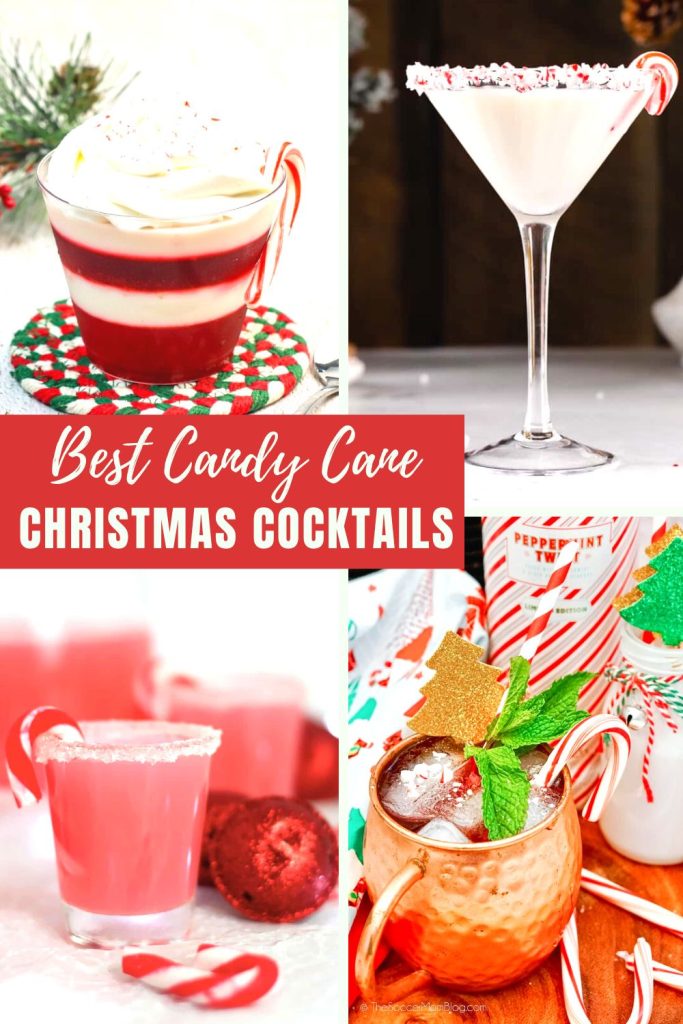 Candy Cane Martini, Holiday Cocktail