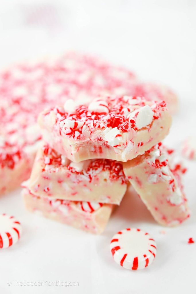 Easy Candy Cane Fudge recipe