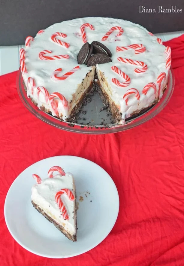 Candy Cane Mud Pie