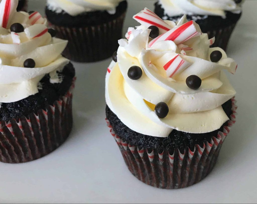 Peppermint Mocha Cupcakes