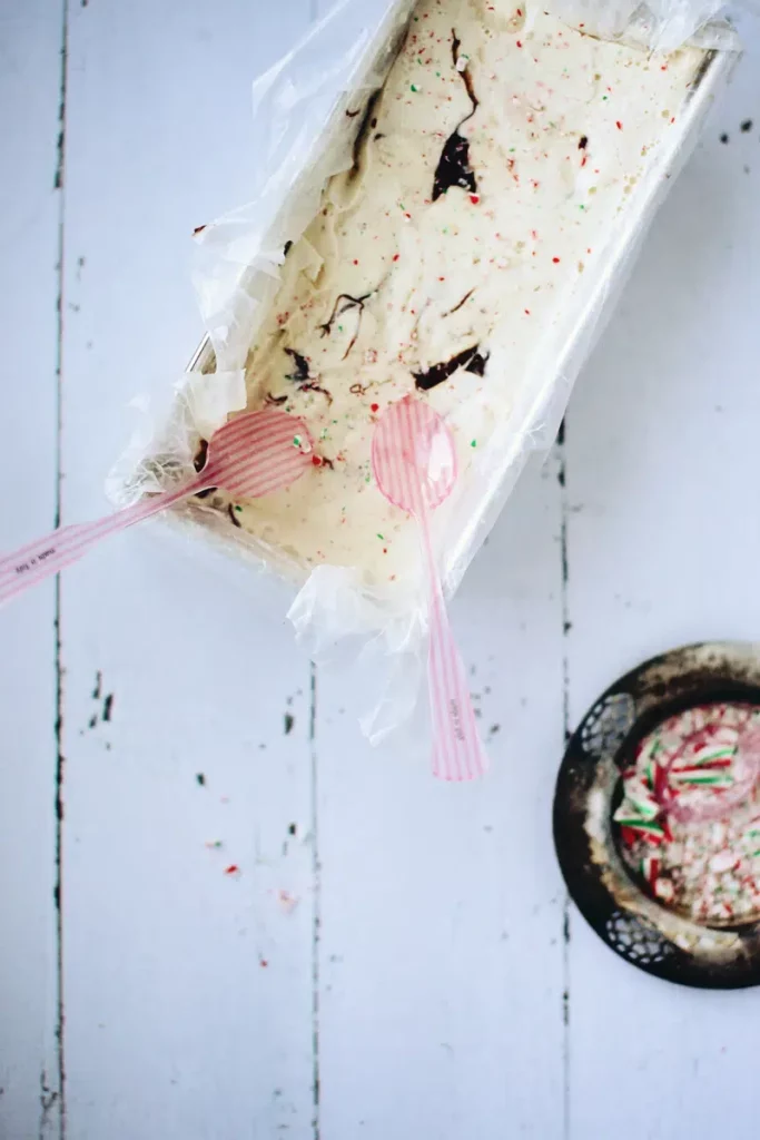 Candy Cane Swirl Ice cream and best recipes with candy cane 