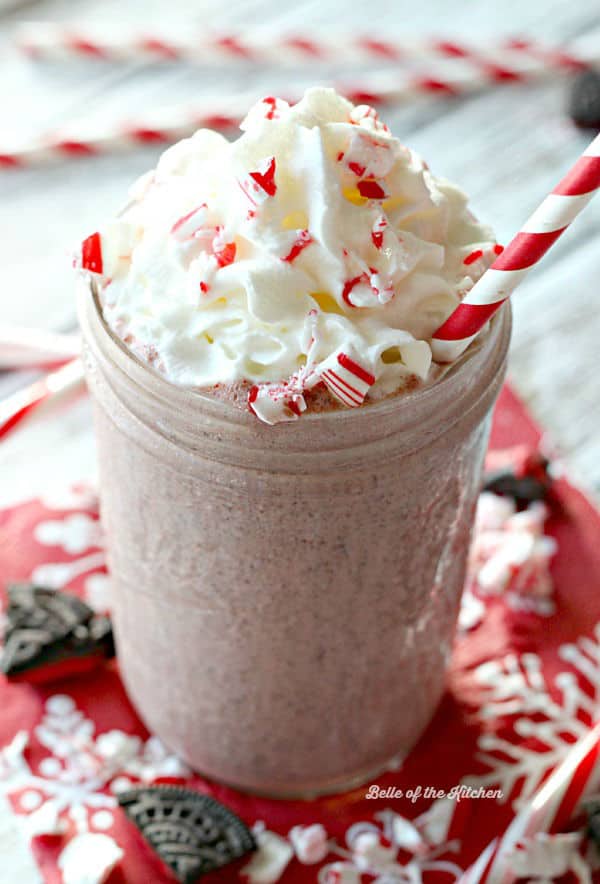 Peppermint oreo mikshake recipe