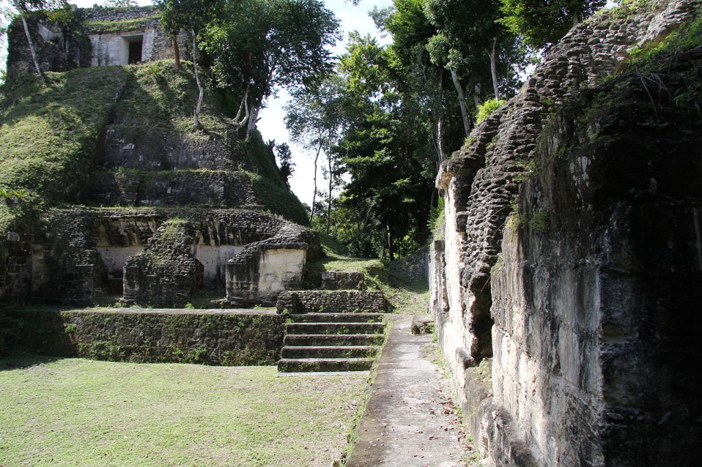 Nakum Mayan ruins in Guatemala