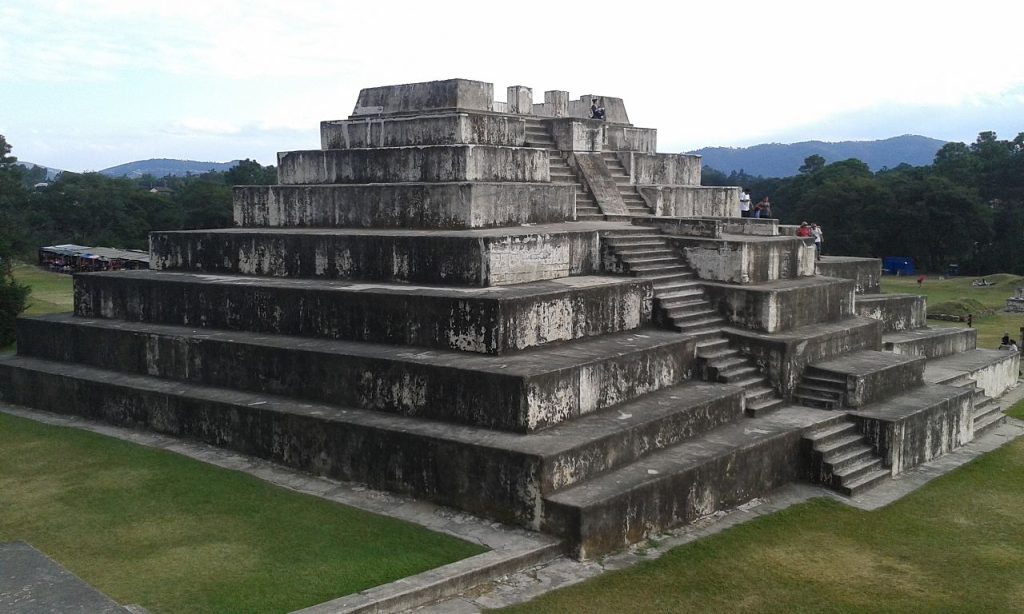 Zaculeu Mayan ruins in Guatemala