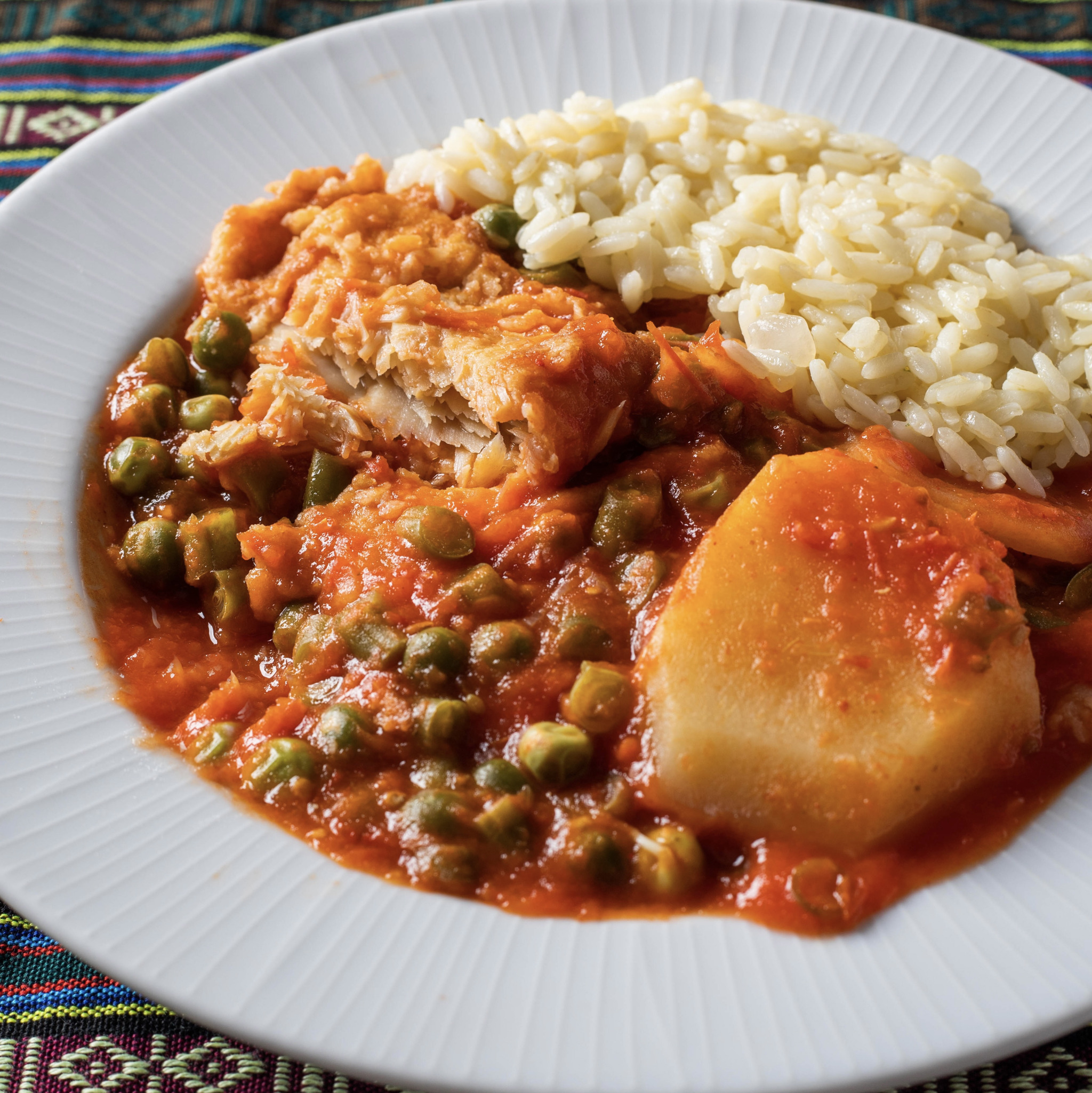 Guatemalan Bacalao a la Vizcaina