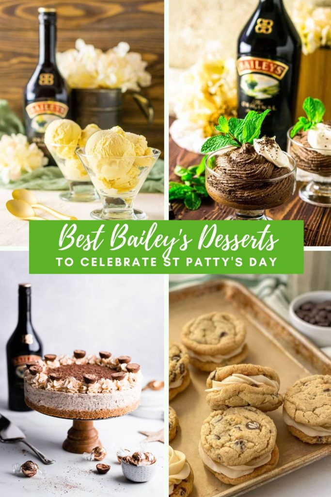 Best Bailey's Desserts to celebrate St Patricks Day