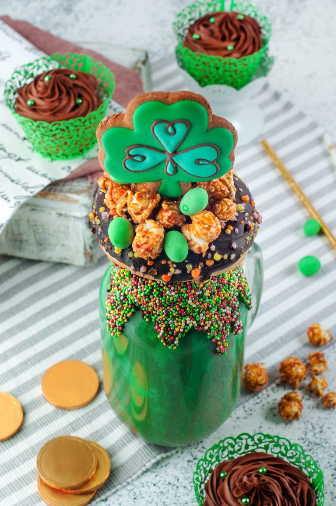 Best St Patricks freak shake recipe