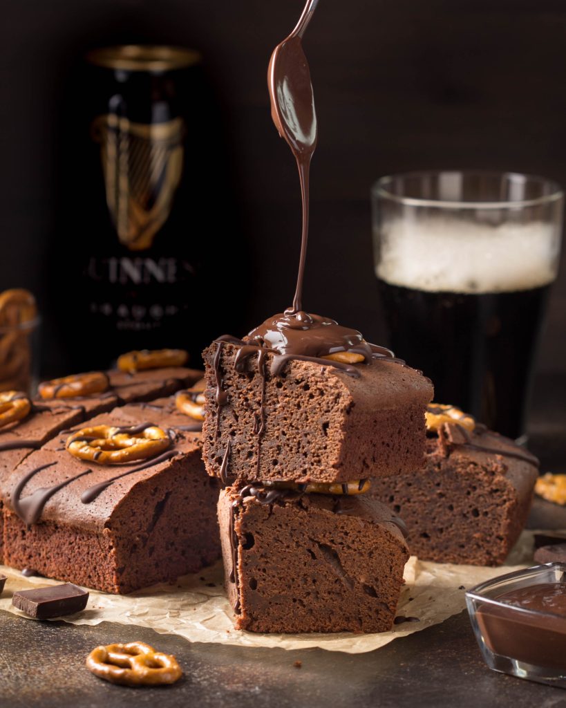 Best Guiness brownies and Guiness beer desserts for St Patrick's Day