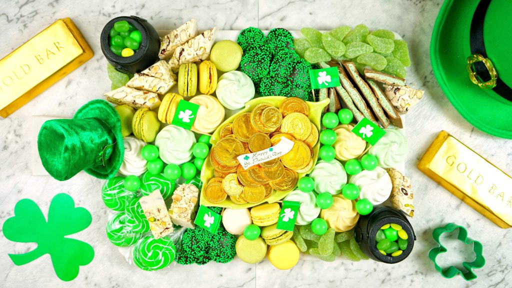 How to make a St Patrick's Day Dessert Board