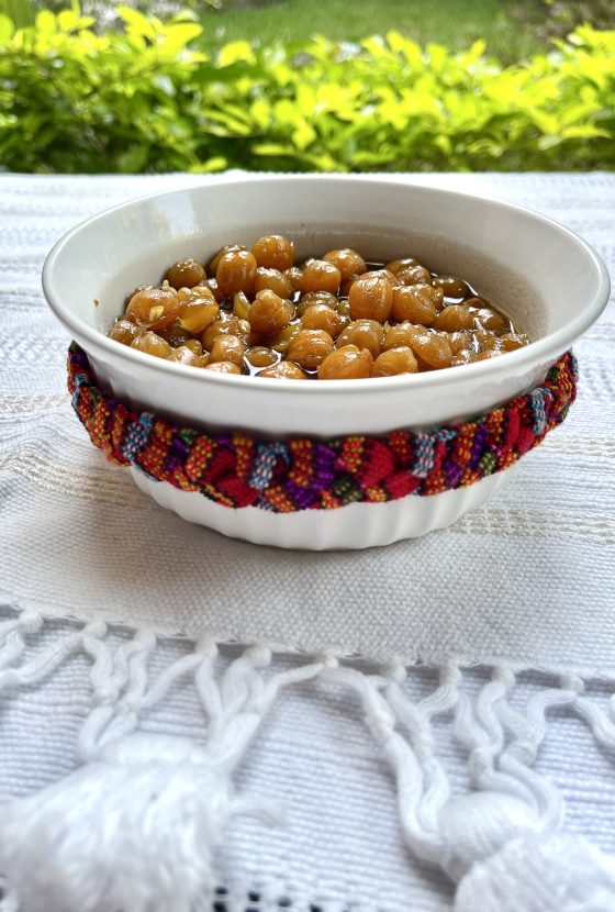 Receta de Garbanzos en Miel Postre Guatemalteco
