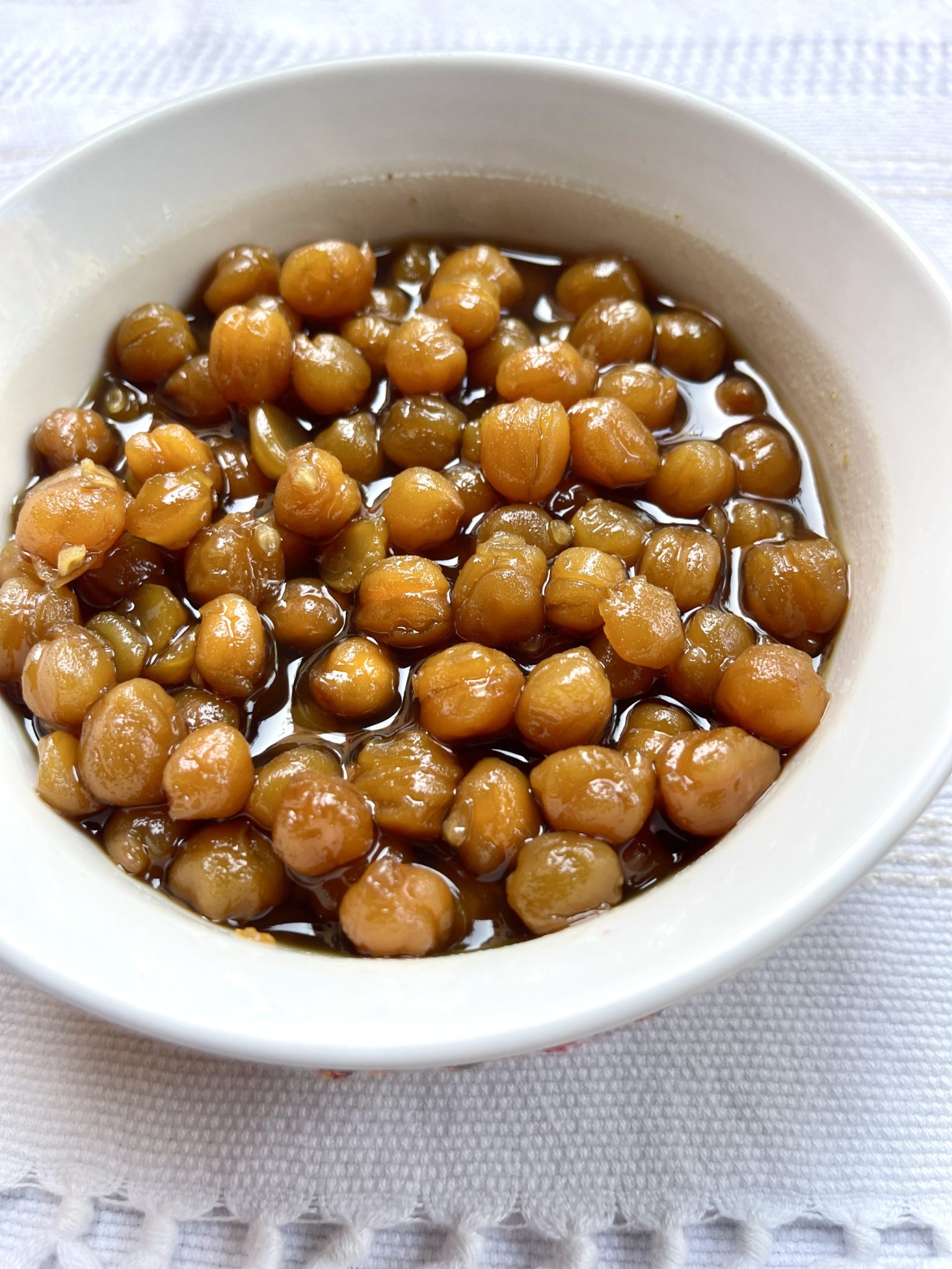 Receta de Garbanzos en Miel Postre Guatemalteco
