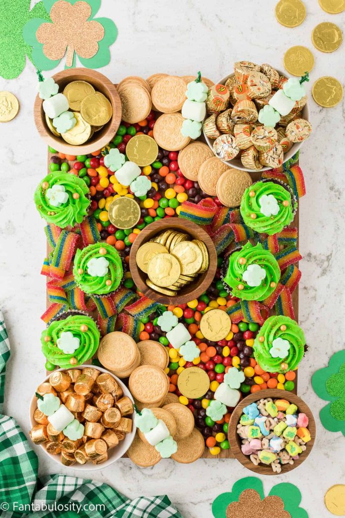 St Patrick's Dessert board