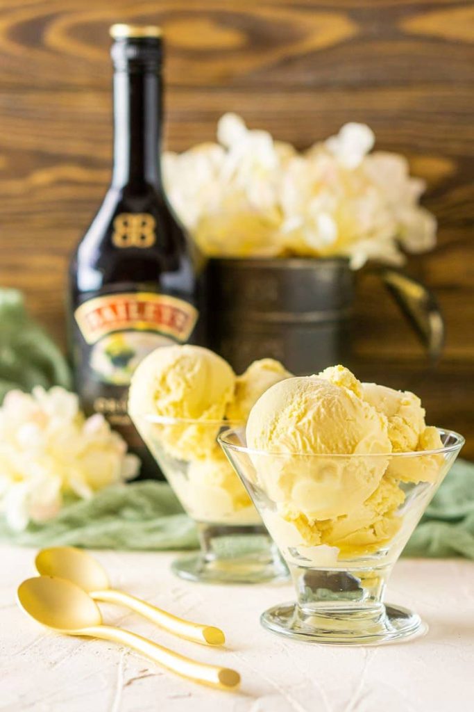 Bailey's Ice Cream and other Bailey's Irish cream desserts