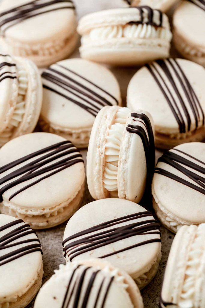 Bailey's Irish cream macaroons