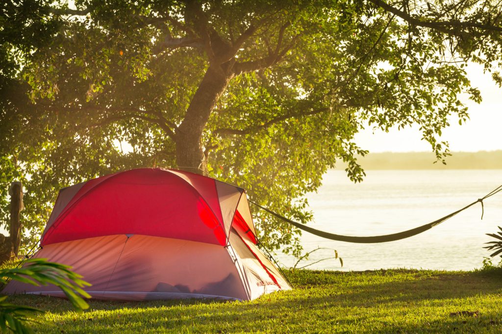 tips for stress free camping with family
