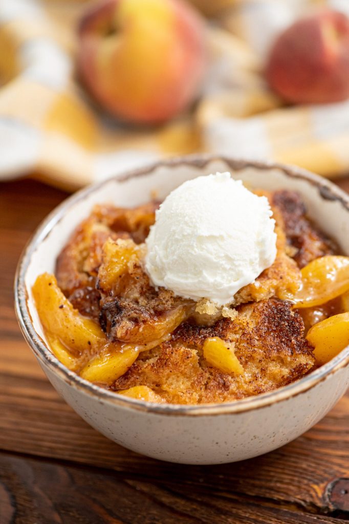 Easy southern peach cobbler recipe