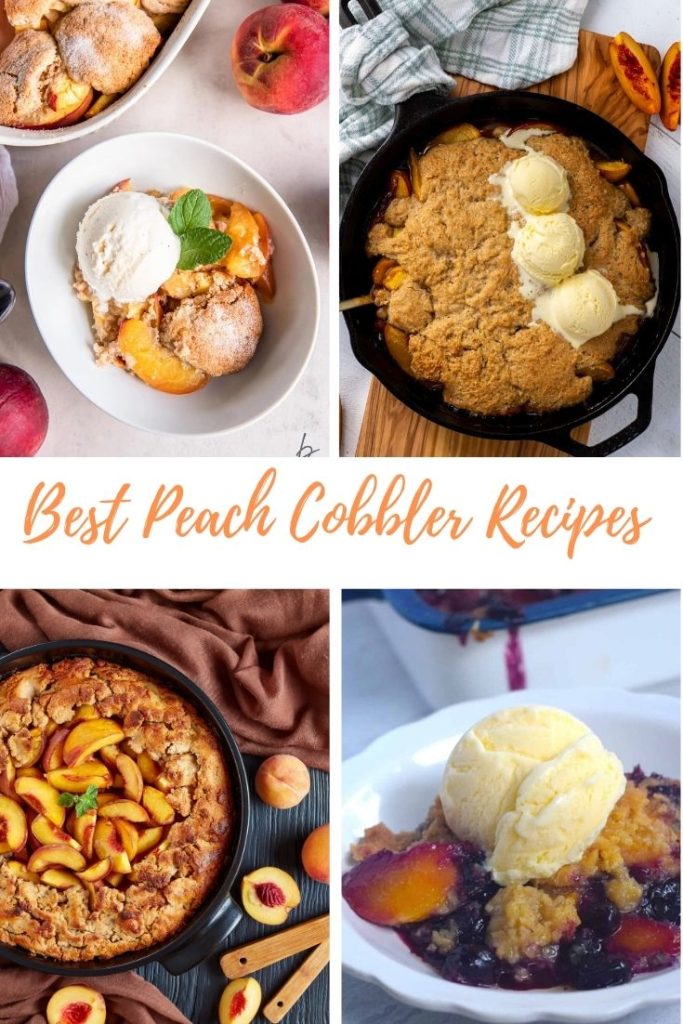 Best peach cobbler recipes