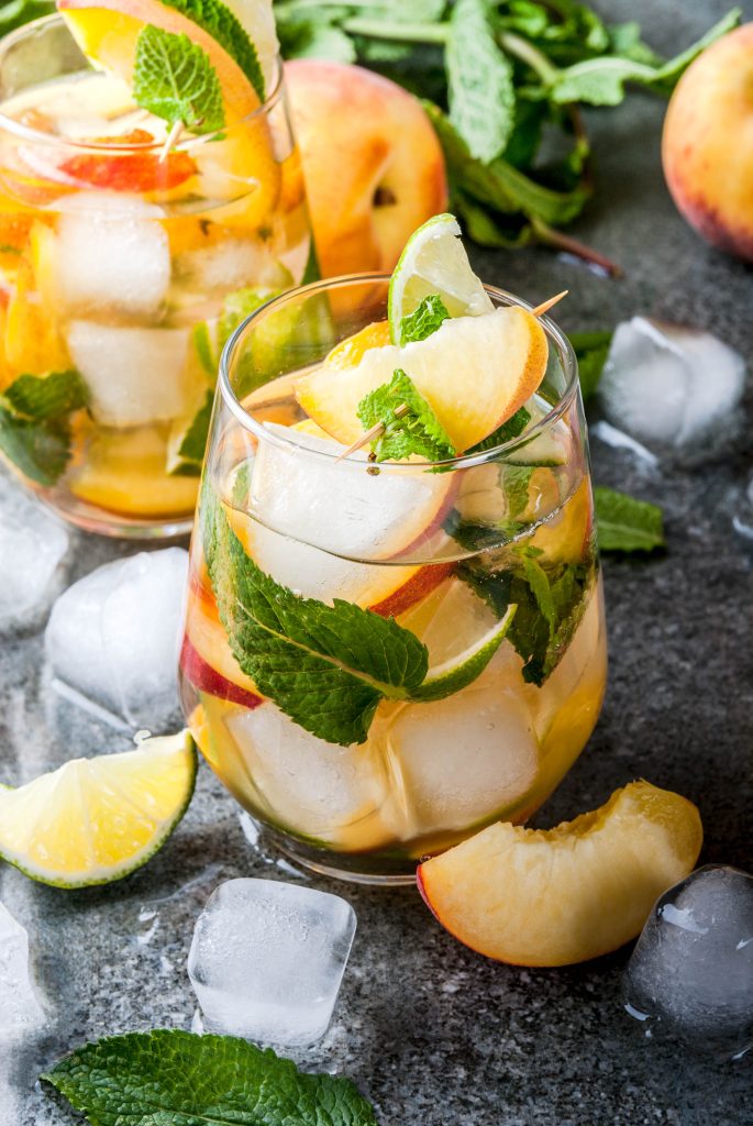 Best recipe for peach mojitos