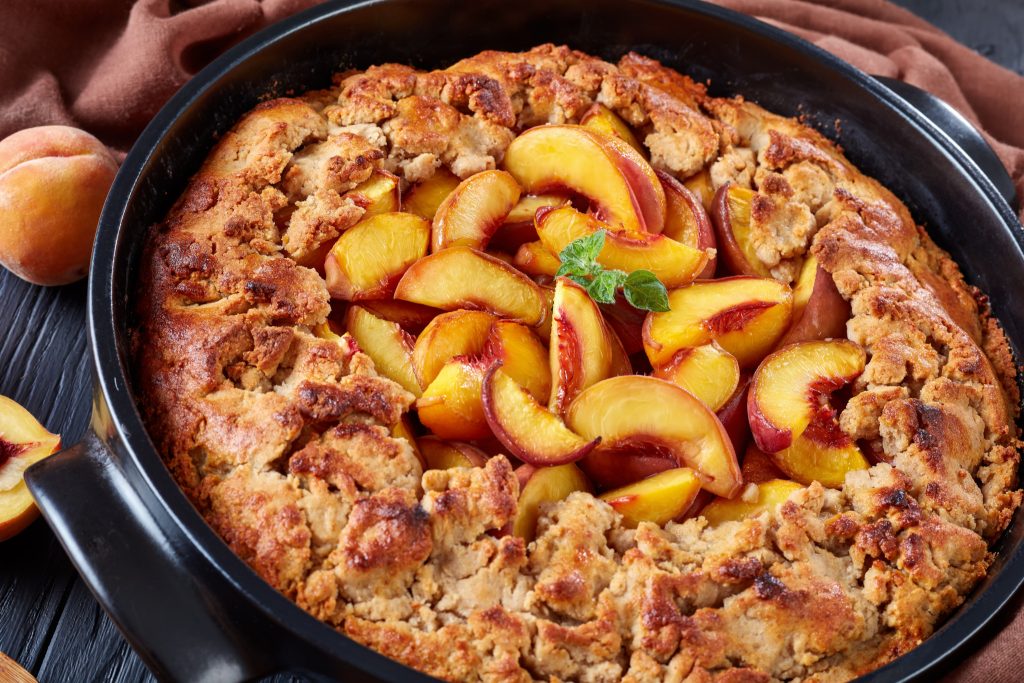 Easy peach cobbler recipe