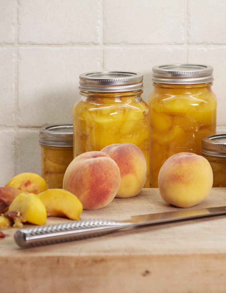 How to replace fresh peaches for canned peaches in recipes